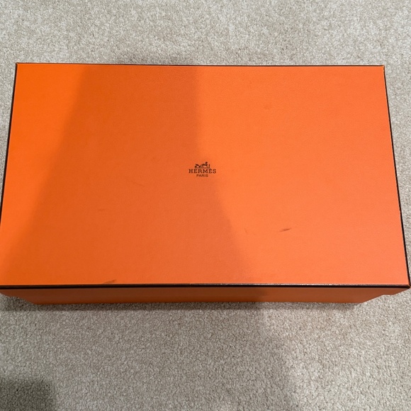 Hermès Brand New Furry Izmir Unworn Men's Sandals - Noir  - Size 44 - Picture 8 of 8